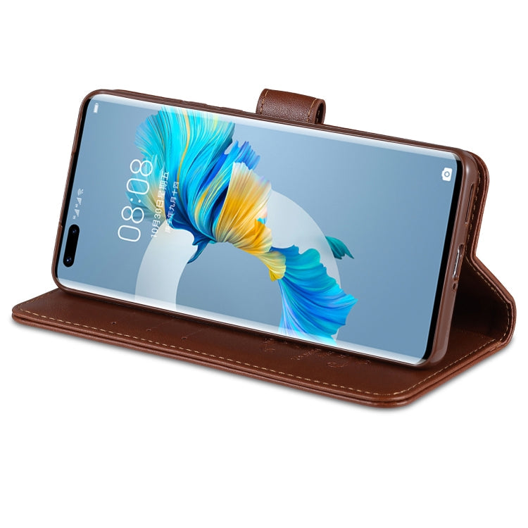 AZNS Sheepskin Texture Horizontal Flip Leather Case with Holder & Card Slots & Wallet – Card Slot, Flip, Leather, For Huawei Mate 40, For Huawei Mate 40 Pro, For Huawei nova 8 5G, For Huawei nova 8 Pro 5G