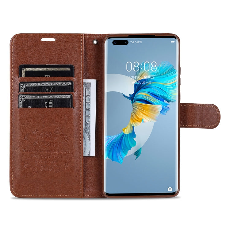 AZNS Sheepskin Texture Horizontal Flip Leather Case with Holder & Card Slots & Wallet – Card Slot, Flip, Leather, For Huawei Mate 40, For Huawei Mate 40 Pro, For Huawei nova 8 5G, For Huawei nova 8 Pro 5G