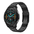 W68 1.54 inch Touch Screen IP67 Waterproof Smart Bracelet, Support Blood Oxygen Monitoring / Bluetooth Call / Heart Rate Monitoring, Style: Steel Strap Black