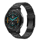 W68 1.54 inch Touch Screen IP67 Waterproof Smart Bracelet, Support Blood Oxygen Monitoring / Bluetooth Call / Heart Rate Monitoring, Style: Steel Strap Black