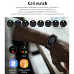 W68 1.54 inch Touch Screen IP67 Waterproof Smart Bracelet, Support Blood Oxygen Monitoring / Bluetooth Call / Heart Rate Monitoring, Style: Steel Strap