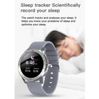 MX12 Smart Watch – 1.3" Screen, IP68 Waterproof, Heart Rate Monitoring