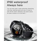 MX12 Smart Watch – 1.3" Screen, IP68 Waterproof, Heart Rate Monitoring