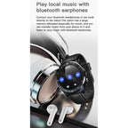 MX12 Smart Watch – 1.3" Screen, IP68 Waterproof, Heart Rate Monitoring