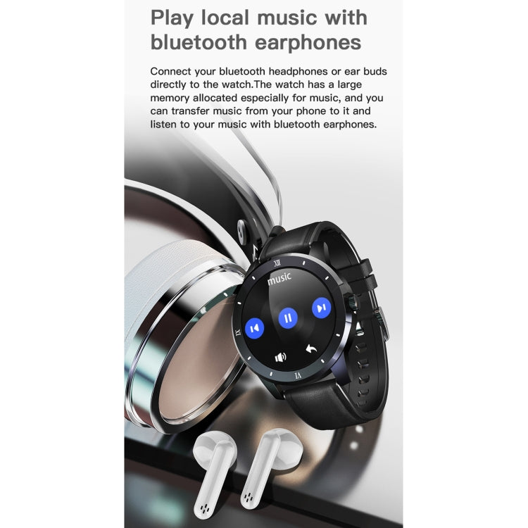 MX12 Smart Watch – 1.3" Screen, IP68 Waterproof, Heart Rate Monitoring