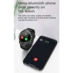 MX12 Smart Watch – 1.3" Screen, IP68 Waterproof, Heart Rate Monitoring