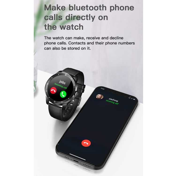 MX12 Smart Watch – 1.3" Screen, IP68 Waterproof, Heart Rate Monitoring