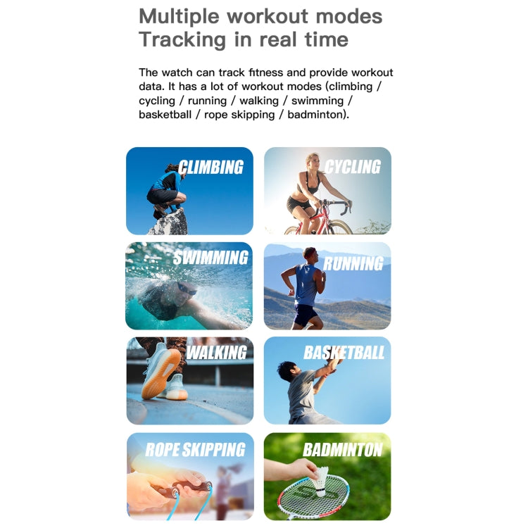 MX12 Smart Watch – 1.3" Screen, IP68 Waterproof, Heart Rate Monitoring
