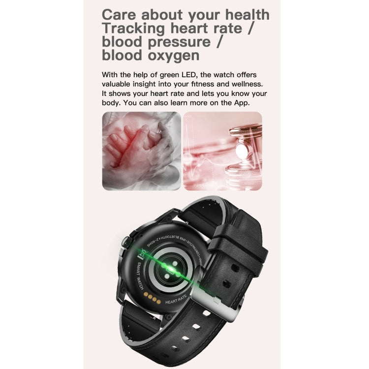 MX12 Smart Watch – 1.3" Screen, IP68 Waterproof, Heart Rate Monitoring