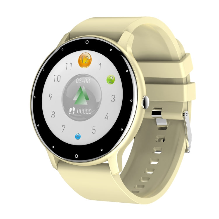 ZL02 Smart Watch – 1.28" Screen, IP67 Waterproof, Blood Pressure Monitoring Gold