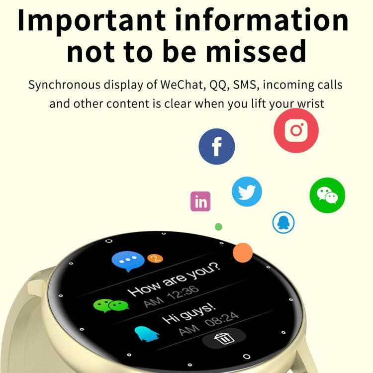 ZL02 Smart Watch – 1.28" Screen, IP67 Waterproof, Blood Pressure Monitoring