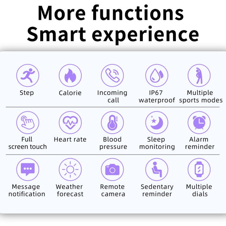ZL02 Smart Watch – 1.28" Screen, IP67 Waterproof, Blood Pressure Monitoring