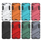 Punk Armor 2 in 1 PC + TPU Shockproof Case with Invisible Holder, For iPhone 7 & 8, For iPhone 7 Plus & 8 Plus