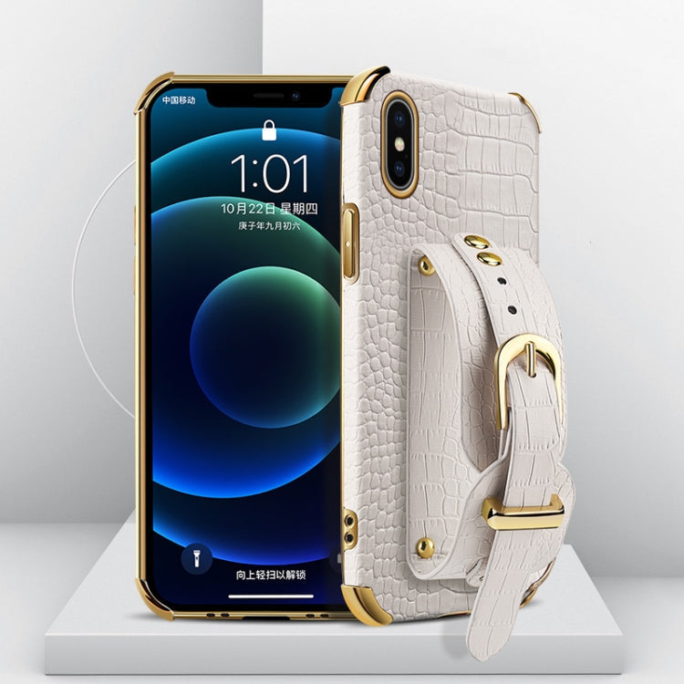 Watch Band – Leather (iPhone 6) For iPhone XS X White