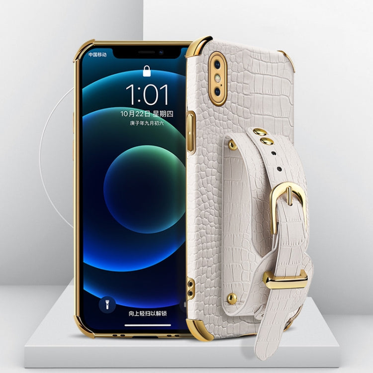 Watch Band – Leather (iPhone XR) For iPhone XS Max White