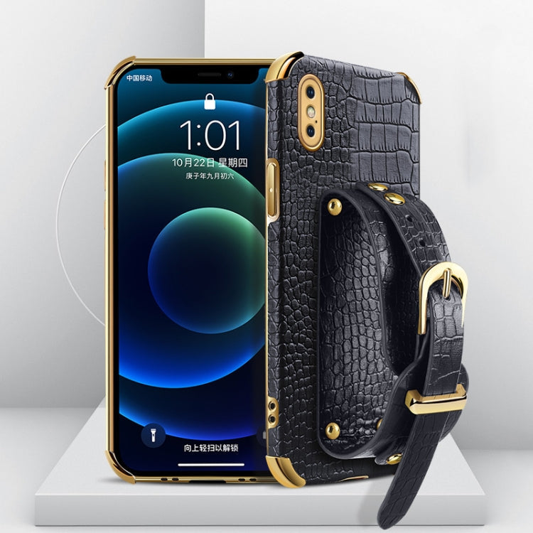 Watch Band – Leather (iPhone XR) For iPhone XS Max Black