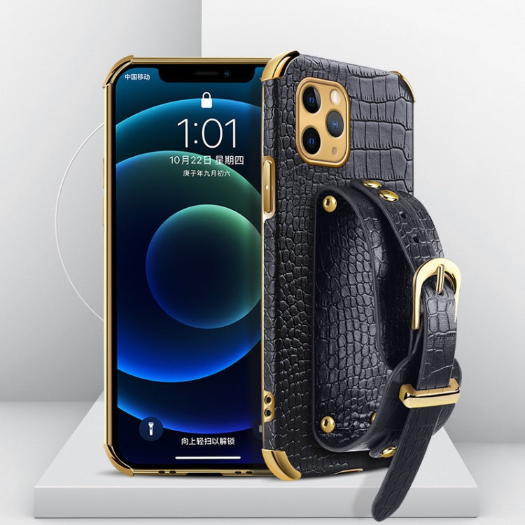 Watch Band – Leather (iPhone XR) For iPhone 11 Pro Black