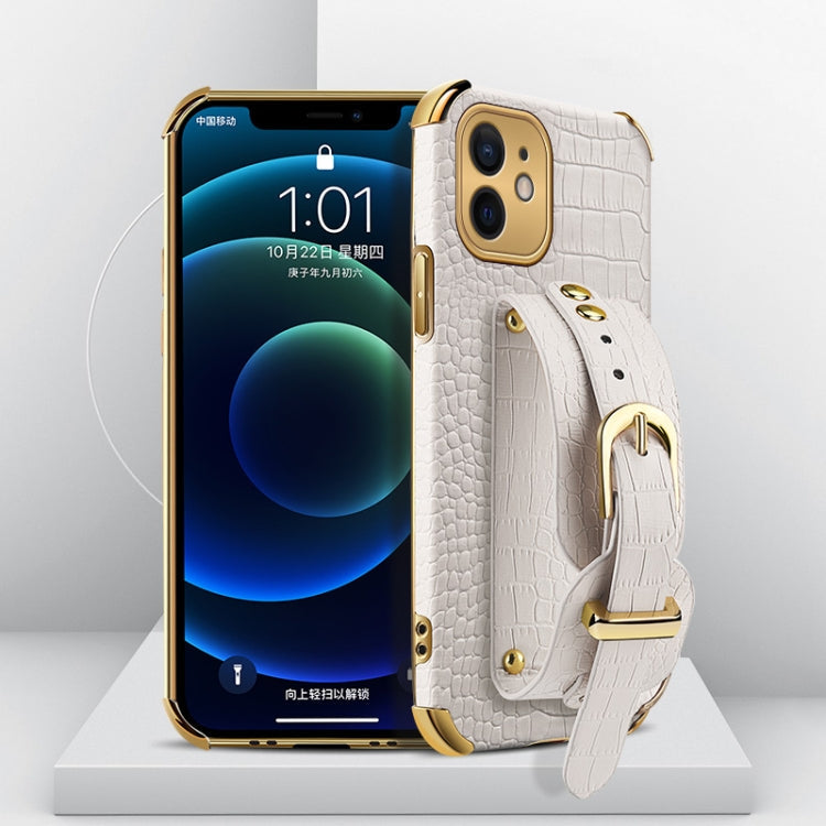 Watch Band – Leather (iPhone 11 Pro Max) For iPhone 12 mini White