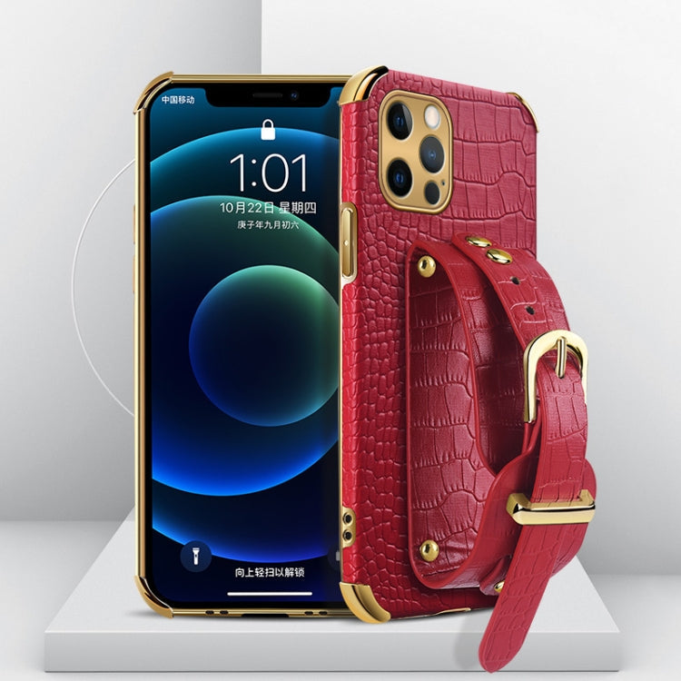 Watch Band – Leather (iPhone 11 Pro Max) For iPhone 12 Pro Red