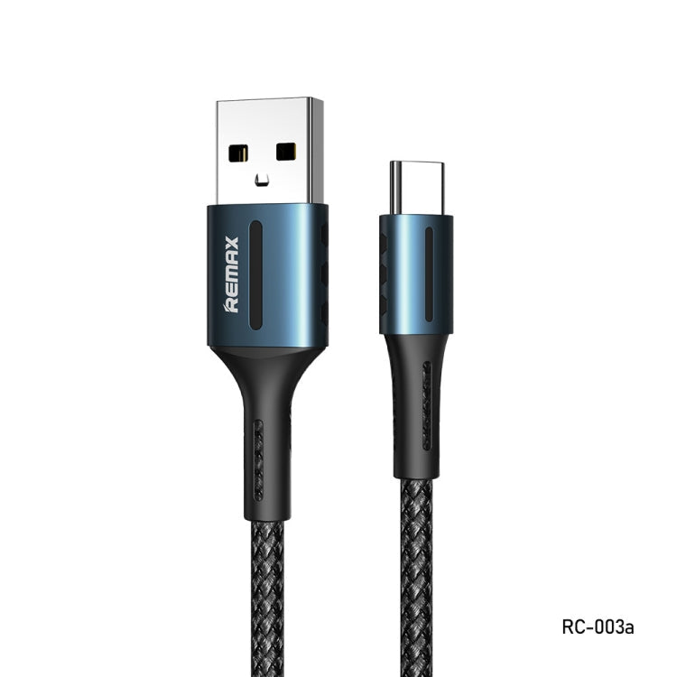 2.4A Barrett Series Charging Data Cable, Length: 1m, Type-C – Aluminum Alloy