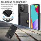 JEEHOOD Retro Magnetic Detachable Protective Case with Wallet & Card Slot & Holder, For Samsung Galaxy A52 5G, For Samsung Galaxy A72 5G, For Samsung Galaxy A51 5G