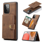 JEEHOOD Retro Magnetic Detachable Protective Case with Wallet & Card Slot & Holder, For Samsung Galaxy A52 5G, For Samsung Galaxy A72 5G, For Samsung Galaxy A51 5G