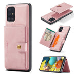 JEEHOOD Retro Magnetic Detachable Protective Case with Wallet & Card Slot & Holder, For Samsung Galaxy A52 5G, For Samsung Galaxy A72 5G, For Samsung Galaxy A51 5G