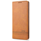 AZNS Magnetic Calf Texture Horizontal Flip Leather Case with Card Slots & Holder & Wallet – Magnetic, Card Slot, Flip, For Samsung Galaxy A02s, For Samsung Galaxy A52 5G / 4G, For Samsung Galaxy A72 5G / 4G