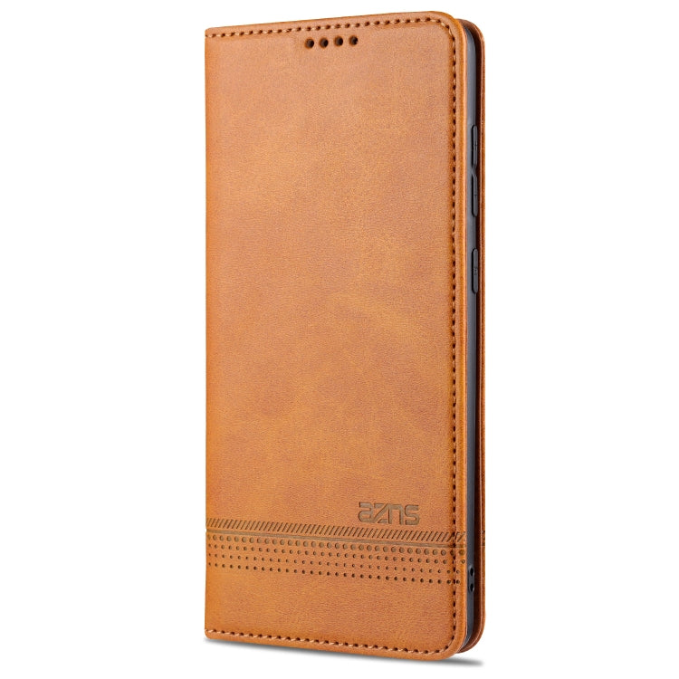 AZNS Magnetic Calf Texture Horizontal Flip Leather Case with Card Slots & Holder & Wallet – Magnetic, Card Slot, Flip, For Samsung Galaxy A02s, For Samsung Galaxy A52 5G / 4G, For Samsung Galaxy A72 5G / 4G