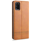 AZNS Magnetic Calf Texture Horizontal Flip Leather Case with Card Slots & Holder & Wallet – Magnetic, Card Slot, Flip, For Samsung Galaxy A02s, For Samsung Galaxy A52 5G / 4G, For Samsung Galaxy A72 5G / 4G