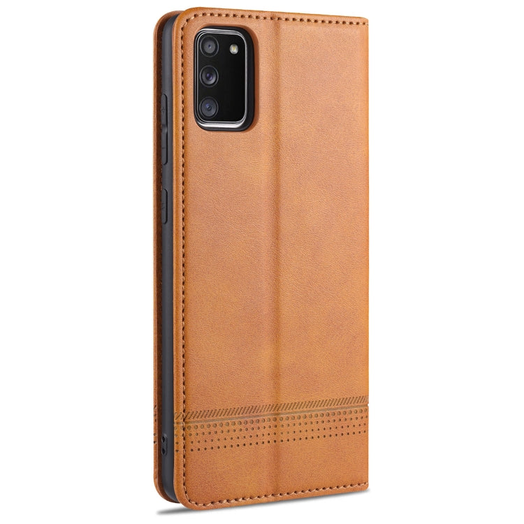 AZNS Magnetic Calf Texture Horizontal Flip Leather Case with Card Slots & Holder & Wallet – Magnetic, Card Slot, Flip, For Samsung Galaxy A02s, For Samsung Galaxy A52 5G / 4G, For Samsung Galaxy A72 5G / 4G