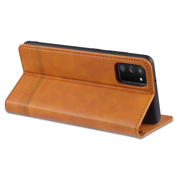 AZNS Magnetic Calf Texture Horizontal Flip Leather Case with Card Slots & Holder & Wallet – Magnetic, Card Slot, Flip, For Samsung Galaxy A02s, For Samsung Galaxy A52 5G / 4G, For Samsung Galaxy A72 5G / 4G