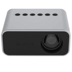 T500 1920x1080P 80 Lumens Portable Home Theater LED HD Digital Projector, Without Remote Control & Adaptor, With Remote Control & Adaptor Without Remote Control & Adaptor White