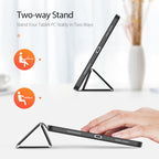 DUX DUCIS Domo Series Horizontal Flip Magnetic TPU + PU Leather Case with Three-folding Holder & Pen Slot & Sleep / Wake-up Function, iPad Pro 11 （2021）/(2020), iPad Pro 12.9 2021 / 2020