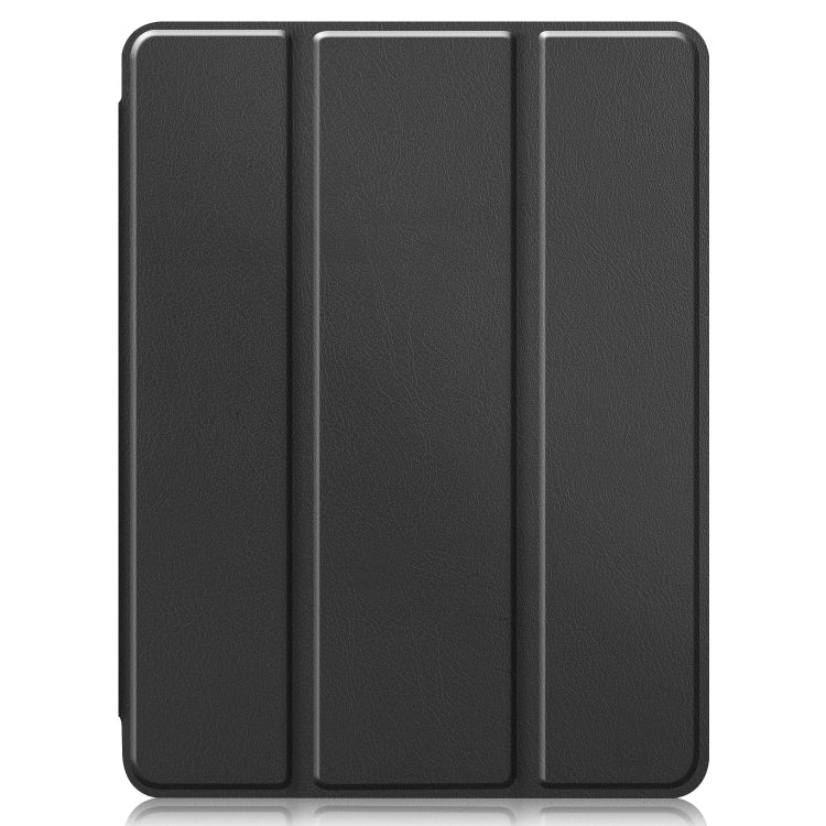 Pure Color Horizontal Flip TPU + PU Leather Case with Three-folding Holder & Sleep / Wake-up Function & Pen Slot, For iPad Pro 11 (2021)