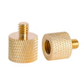 BEXIN LS083 2 PCS 1/4 inch Female Thread to 3/8 inch Male Conversion Screws, LS083 LS083