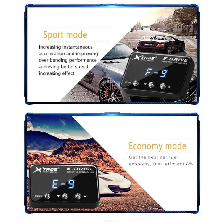 TROS KS-5Drive Potent Booster Electronic Throttle Controller, For KIA Rio 2011-2016, For KIA Sportage 2015-, For KIA K3 2016-, For Hyundai Kona 2017-, For Hyundai Genesis Coupe 2006-, For Hyundai Avante 2016-, For Hyundai Grand Starex 2012-            ...
