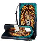 Oil Embossed Coloured Drawing Pattern Horizontal Flip PU Leather Case with Holder & Card Slots & Wallet, For Samsung Galaxy A72 5G / 4G, For Samsung Galaxy A32 5G For Samsung Galaxy A72 5G 4G Lion