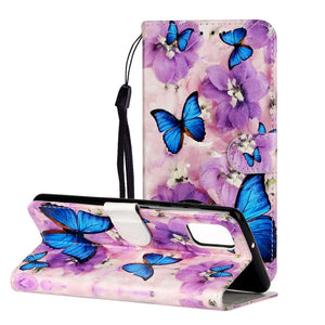 Purple Flower Butterfly