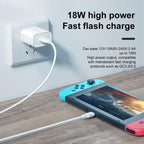 WK WP-U57 Max 18W Maxspeed QC3.0 Fast Charger + USB to 8 Pin Data Cable, US Plug, EU Plug