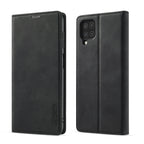 LC.IMEEKE Strong Magnetism Ultra-thin Horizontal Flip Matte TPU + PU Leather Case with Holder & Card Slots & Wallet, For Samsung Galaxy A12, For Samsung Galaxy A52 5G / 4G, For Samsung Galaxy A72 5G / 4G, For SamsungGalaxy A52 5G / 4G For Samsung Galaxy A12 Black