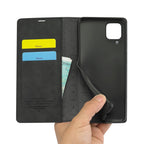 LC.IMEEKE Strong Magnetism Ultra-thin Horizontal Flip Matte TPU + PU Leather Case with Holder & Card Slots & Wallet, For Samsung Galaxy A12, For Samsung Galaxy A52 5G / 4G, For Samsung Galaxy A72 5G / 4G, For SamsungGalaxy A52 5G / 4G
