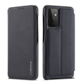LC.IMEEKE Hon Ancient Series Horizontal Flip Leather Case with Holder & Card Slot, For Samsung Galaxy A52 5G / 4G, For Samsung Galaxy A12 5G, For Samsung Galaxy A72 5G / 4G, For Samsung Galaxy S20 FE, For Samsung Galaxy A72 5G / 4G5G                   ... For Samsung Galaxy A52 5G 4G Black