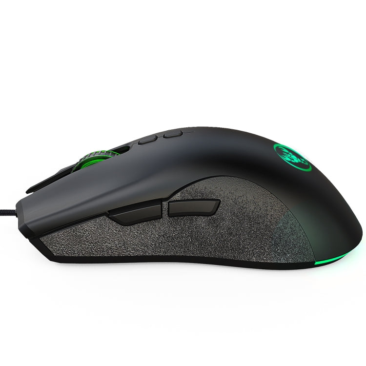 HXSJ A883 7 Keys 6400DPI RGB Light Mechanical Gaming Wired Mouse – Durable Build, Easy to Use