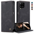 CaseMe 013 Multifunctional Horizontal Flip Leather Case with Holder & Card Slot & Wallet, For Samsung Galaxy A12, For Xiaomi CC9 Pro For Samsung Galaxy A12 Black