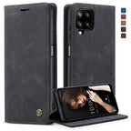CaseMe 013 Multifunctional Horizontal Flip Leather Case with Holder & Card Slot & Wallet, For Samsung Galaxy A12, For Xiaomi CC9 Pro For Samsung Galaxy A12 Black