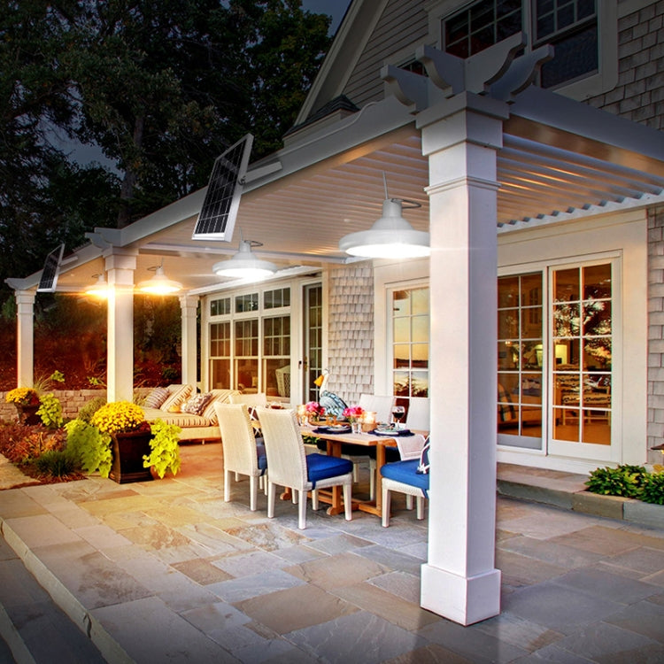 Smart Induction 2 in 1 112LEDs Solar Light Indoor and Outdoor Garden Garage LED Lamp, 2 in 1 White Light, 2 in 1 Warm Light – Waterproof