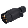 A4060 12V 7Pin EU Plug Socket Wiring Connector Adapter Plug Socket for Trailer, A4060 A4060