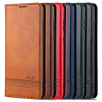 AZNS Magnetic Calf Texture Horizontal Flip Leather Case with Card Slots & Holder & Wallet – Magnetic, Card Slot, Flip, For Samsung Galaxy A02