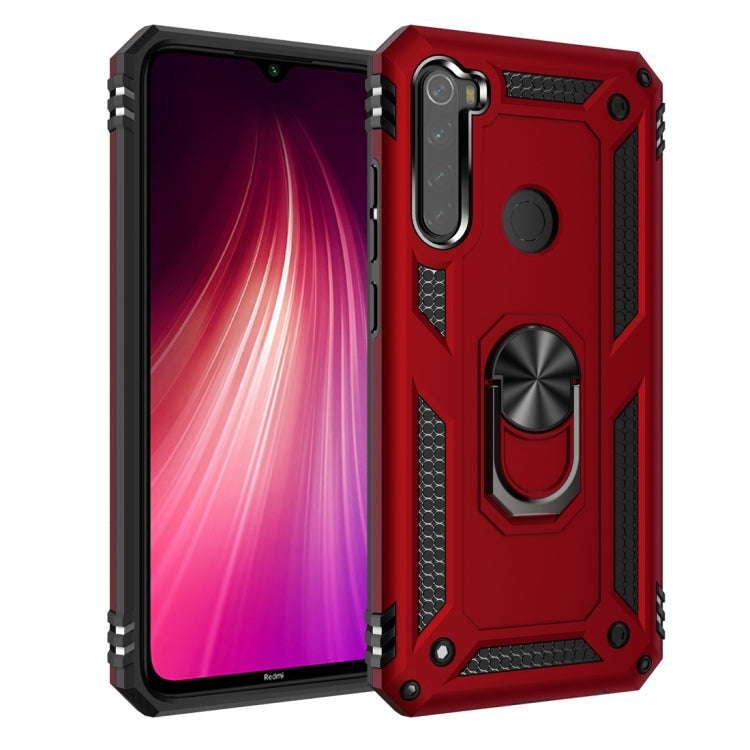 Armor Shockproof TPU + PC Protective Case with 360 Degree Rotation Holder – Shockproof, TPU, For Huawei Mate 30 Pro, For Xiaomi Redmi Note 8, For Xiaomi Redmi Note 8 Pro For Xiaomi Redmi Note 8 Red